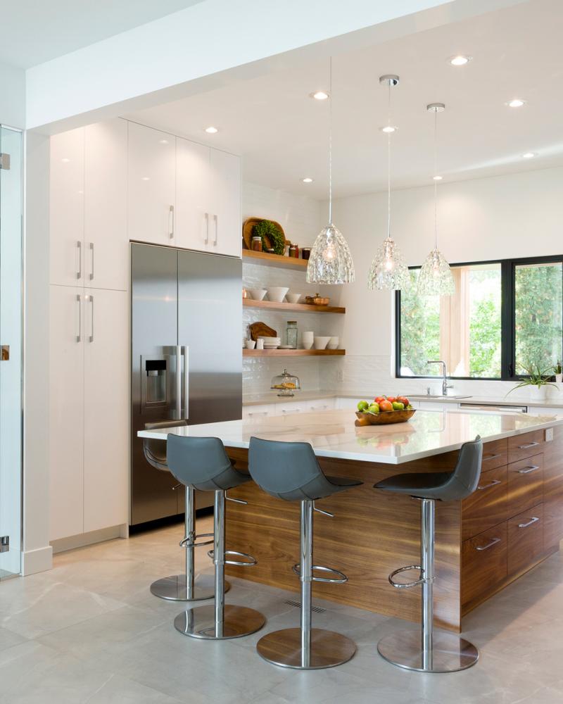 Contemporary Tile Kitchen