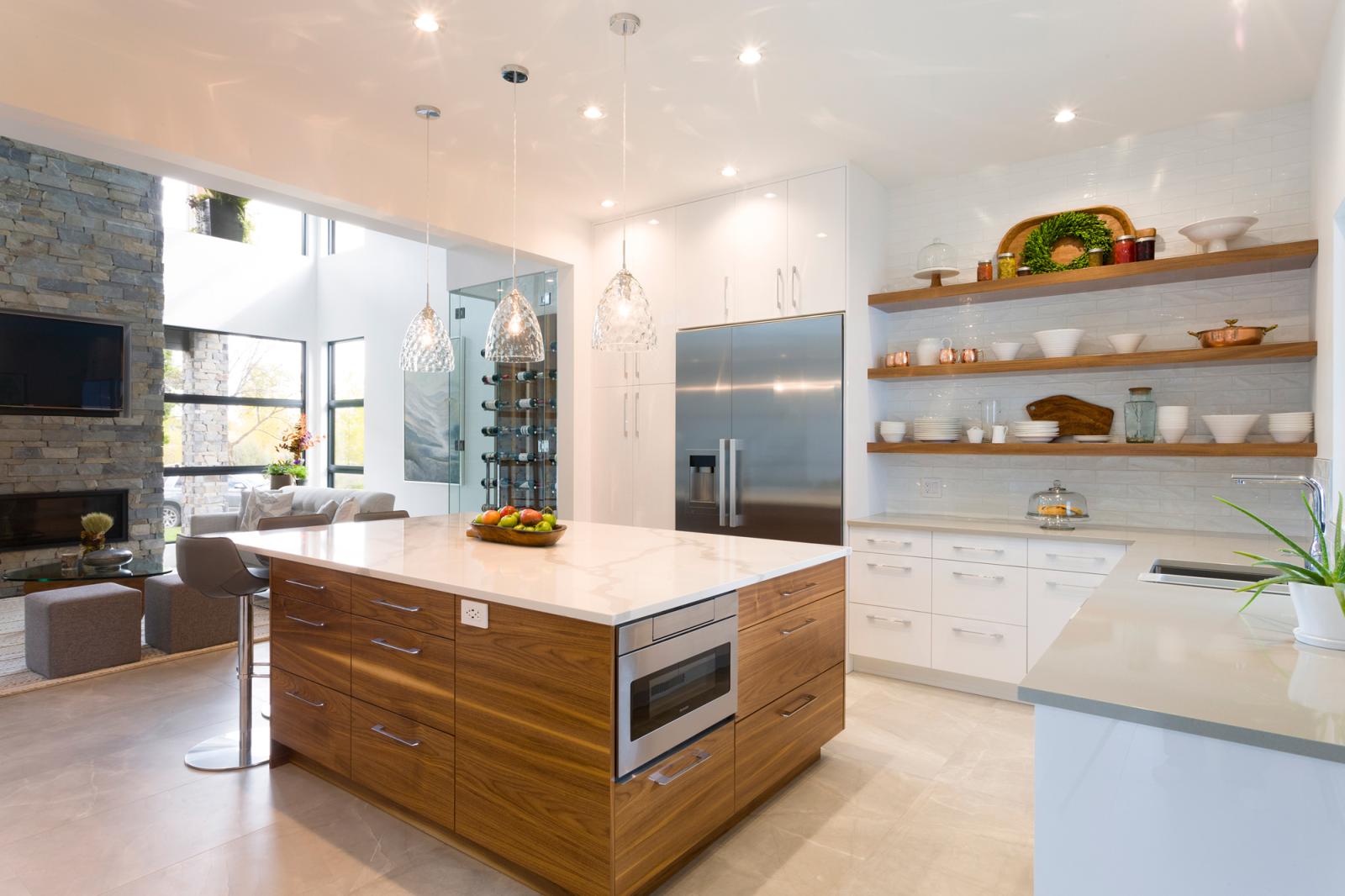 Contemporary Tile Kitchen