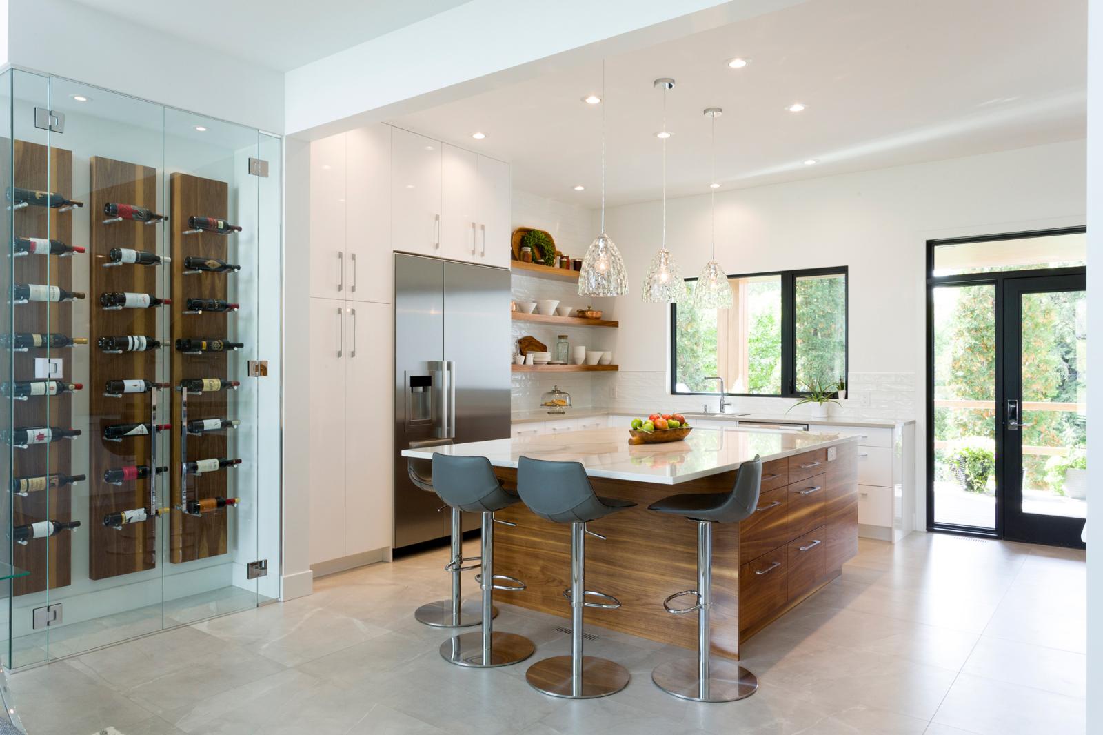Contemporary Tile Kitchen