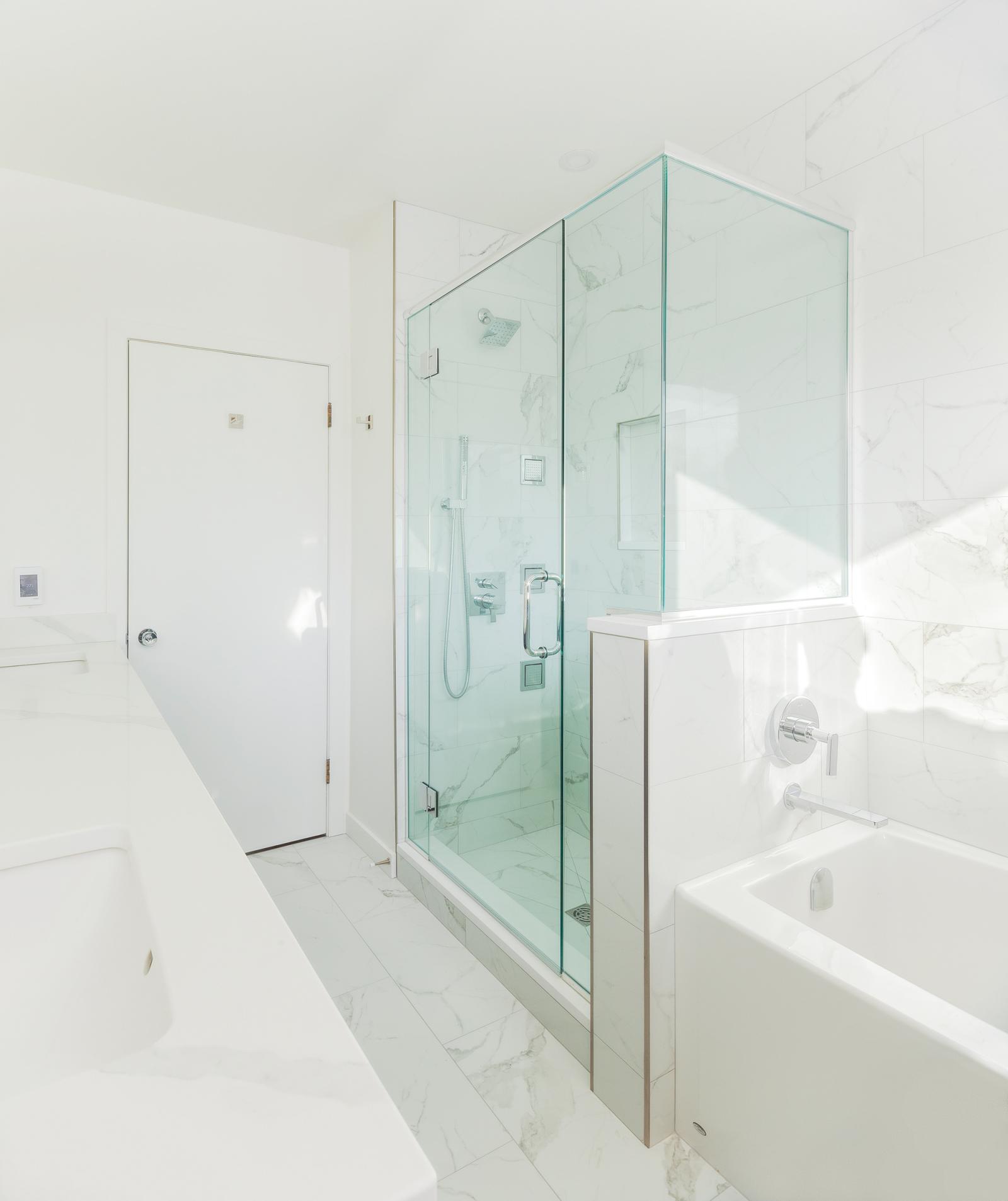 Bright Tiled Bathroom