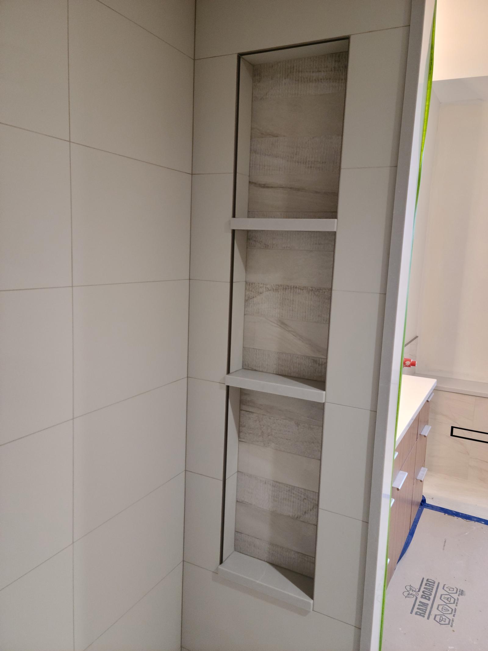 Custom Vertical 3 Level Niche